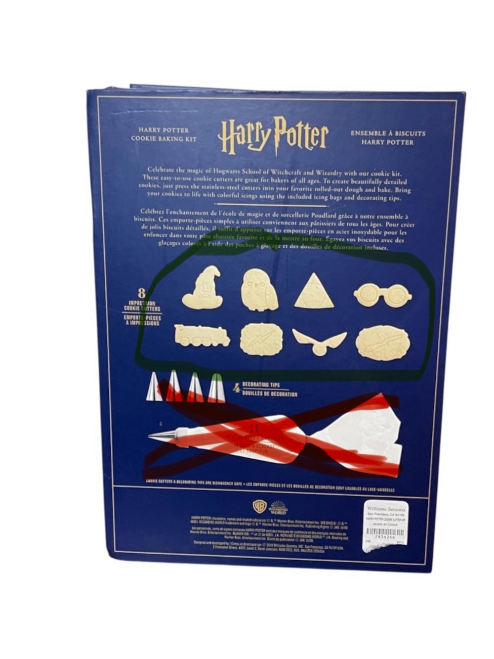 Williams Sonoma Harry Potter Cookie Baking Kit - Picture 5 of 8